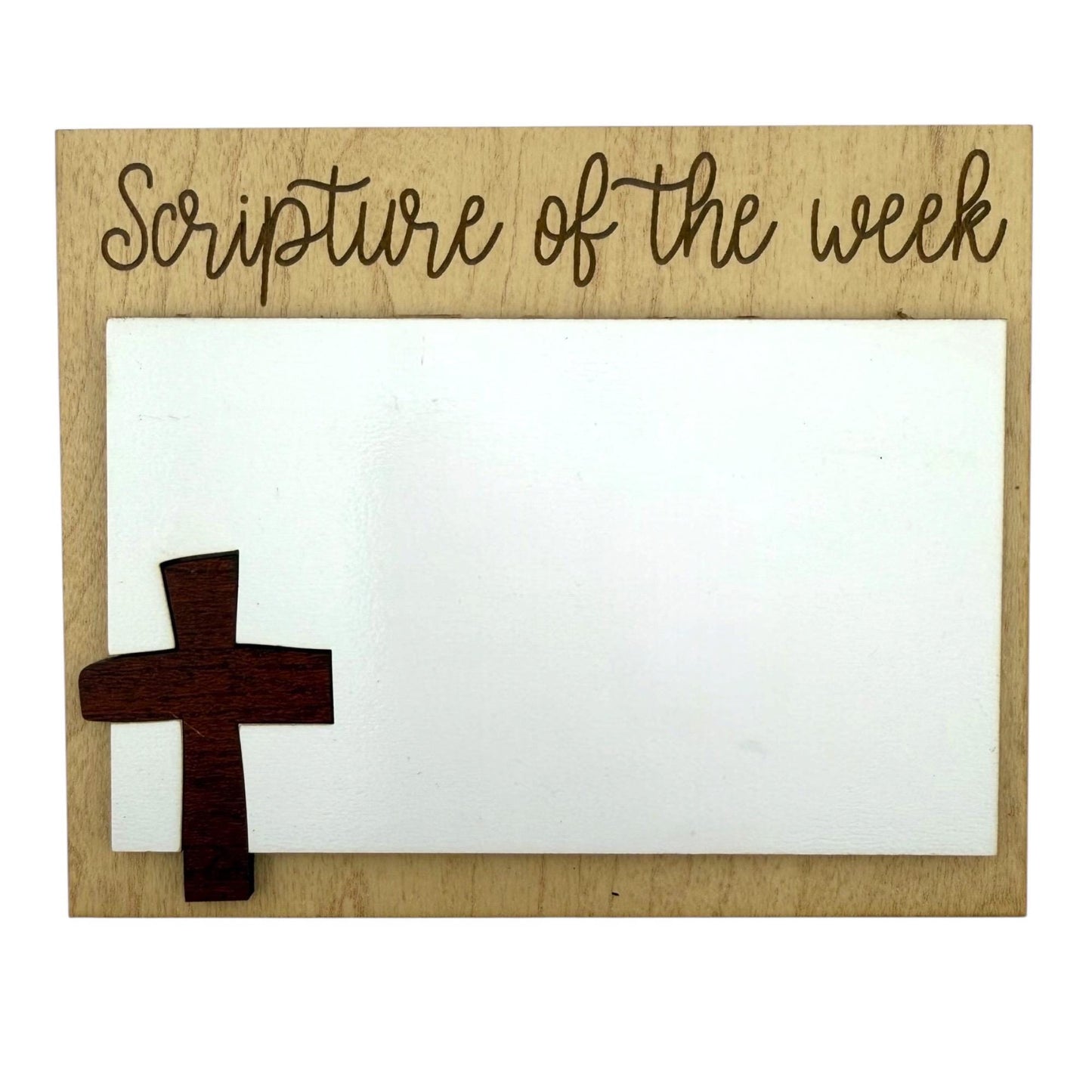 Scripture of The Week Dry Erase Board