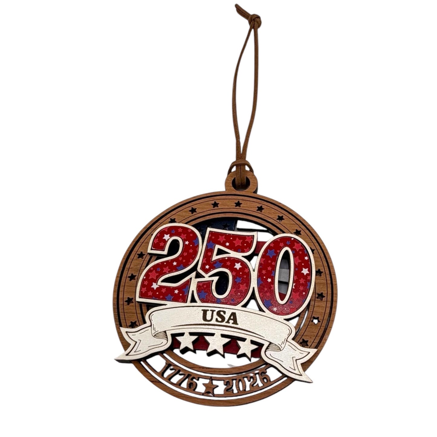 America 250 Celebration Ornament