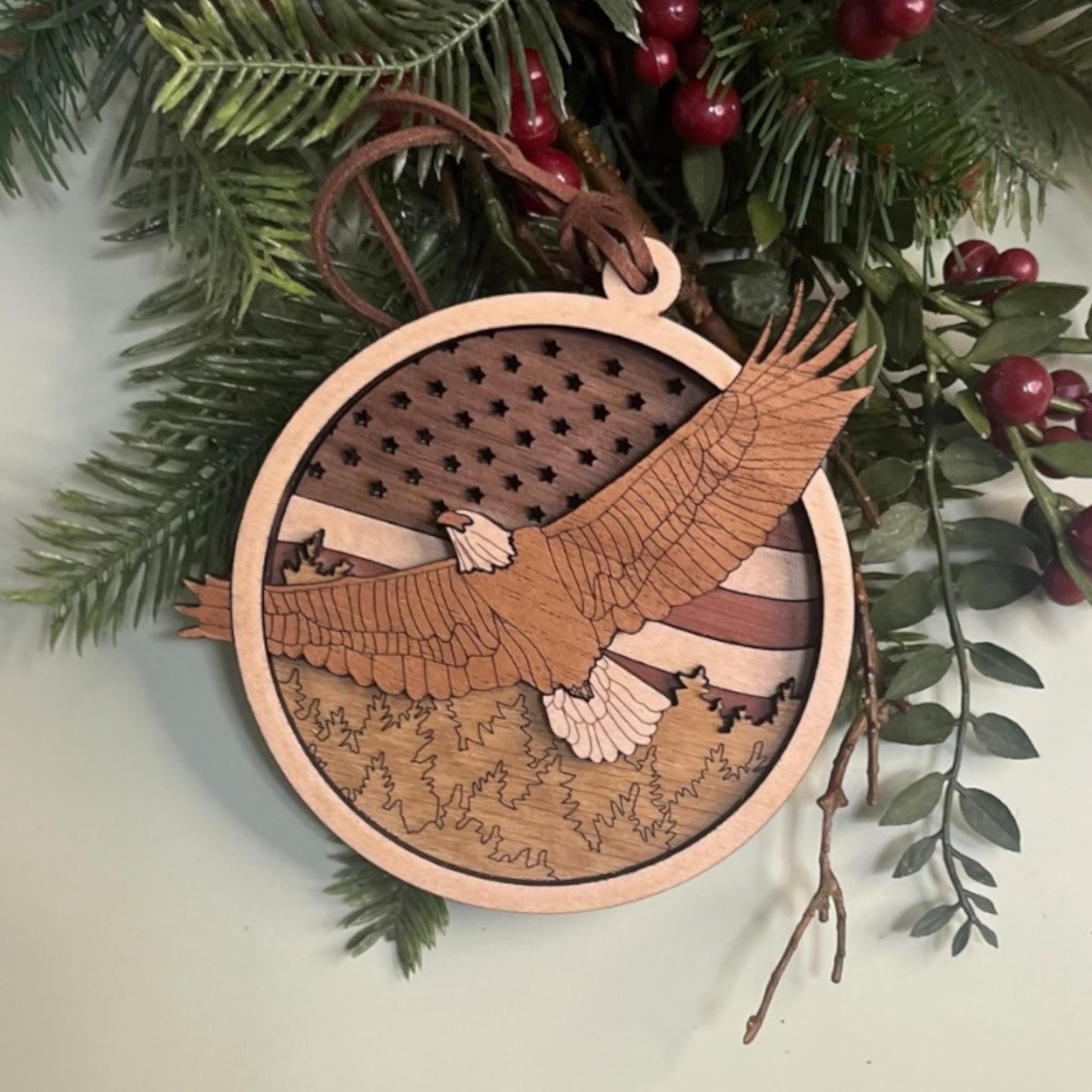 Soaring Eagle Ornament