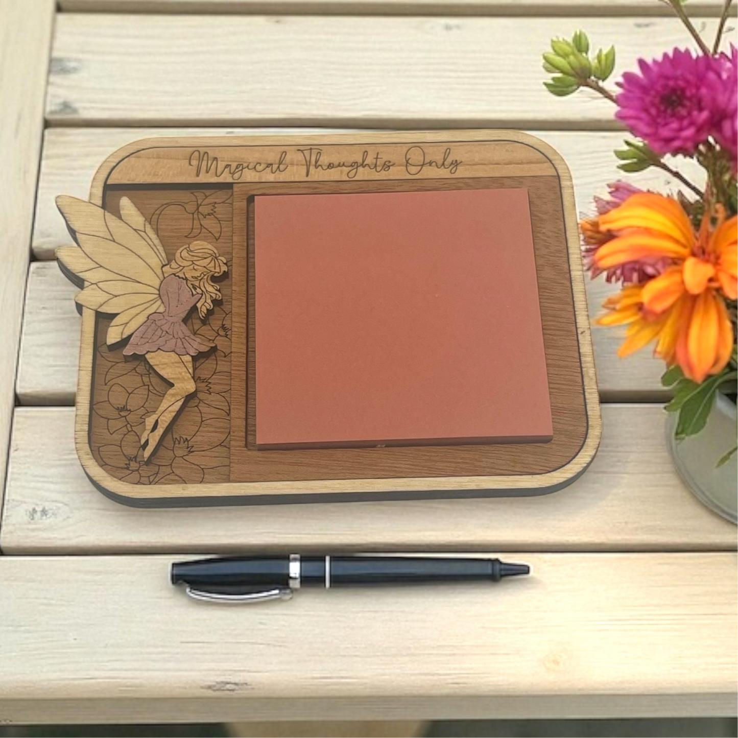 Magical Thoughts Note Pad Holder