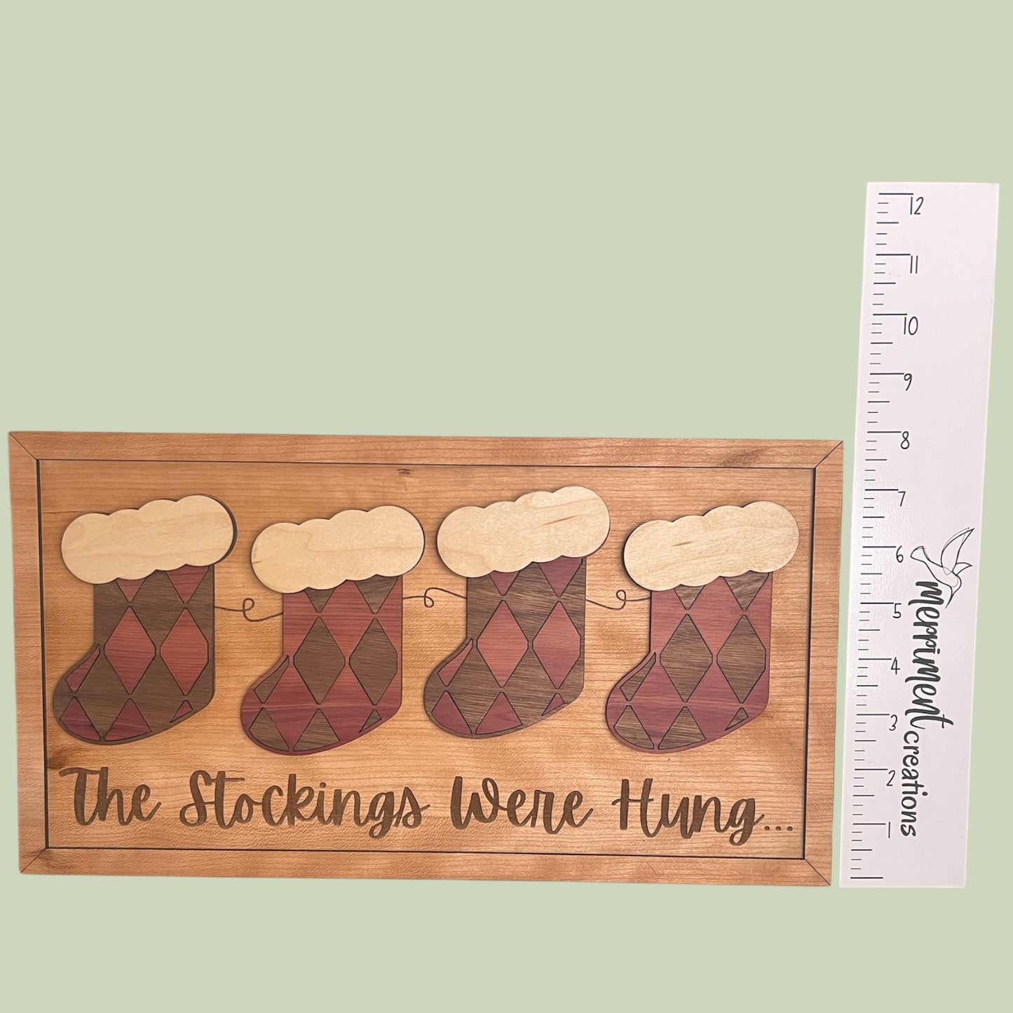 The Stockings Were Hung Wall Art