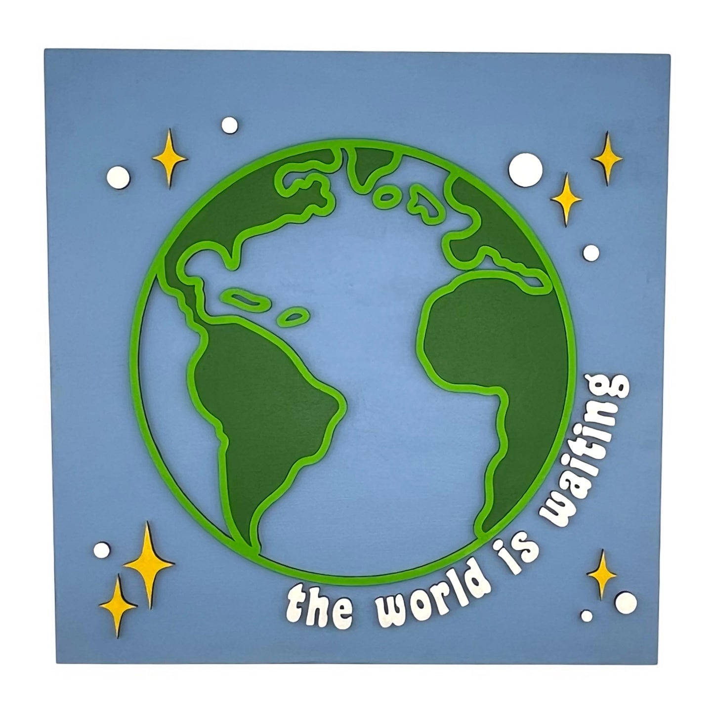 The World Is Waiting Wall Art