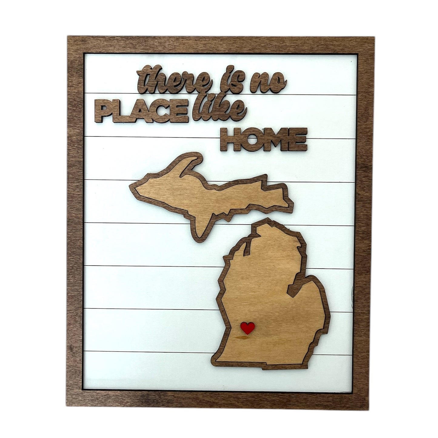 Choose Your State- There Is No Place Like Home Wall Art