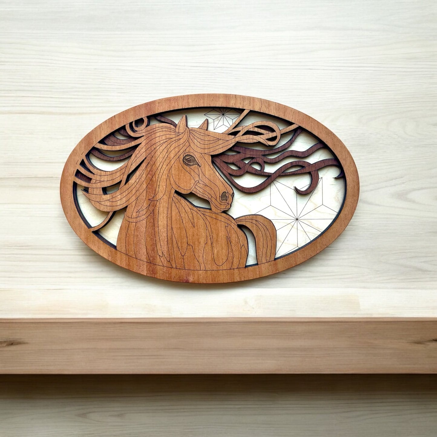 Windswept Horse Wall Art