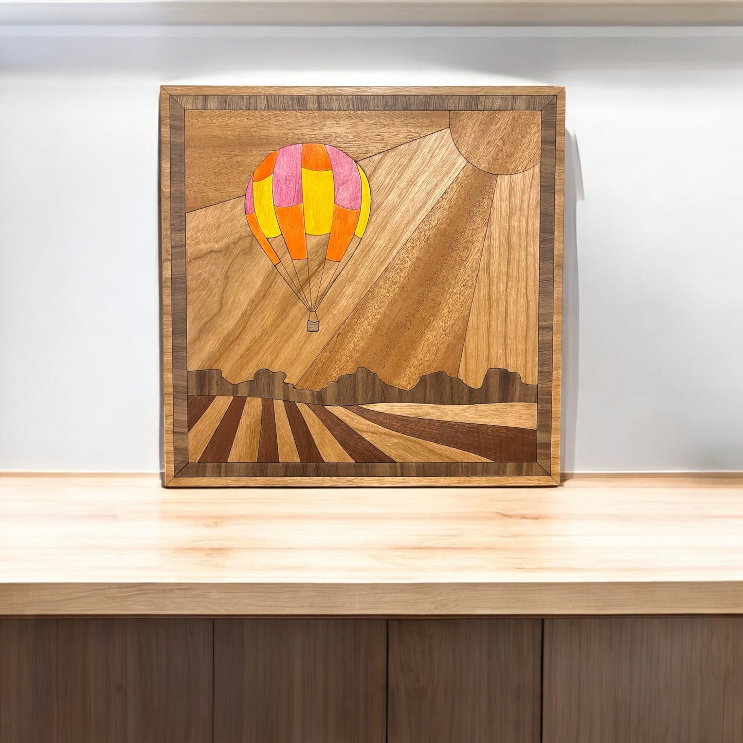 Hot Air Balloon Ride Wall Art