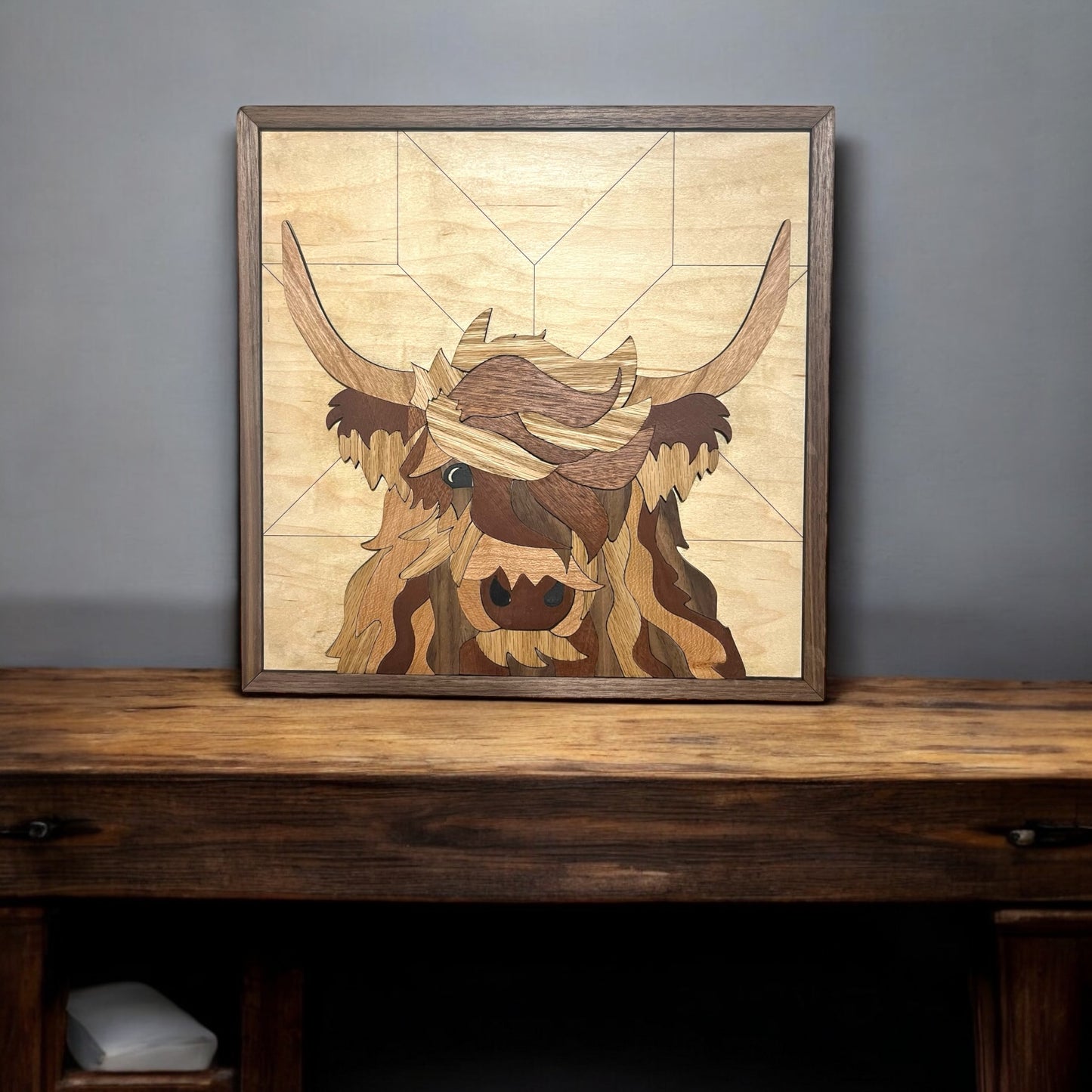 Highland Cow Wall Art