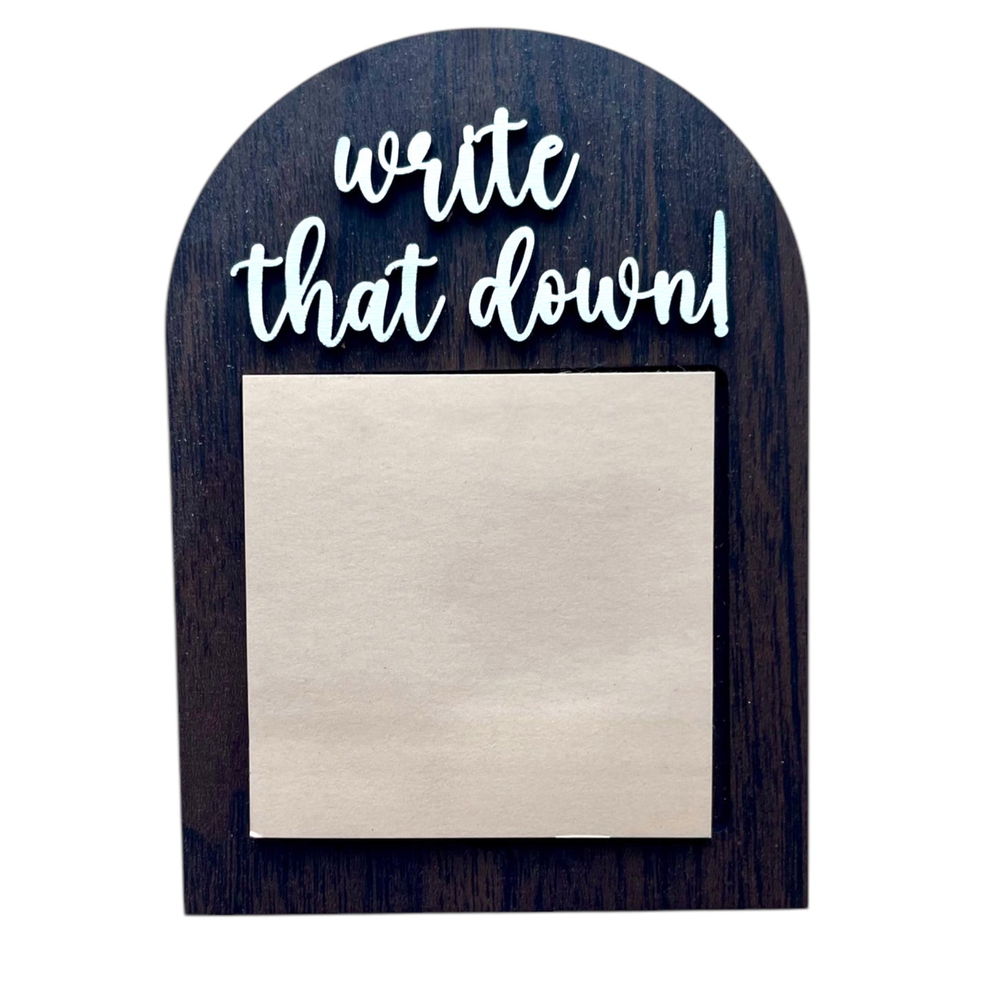Write That Down Sticky Note Holder