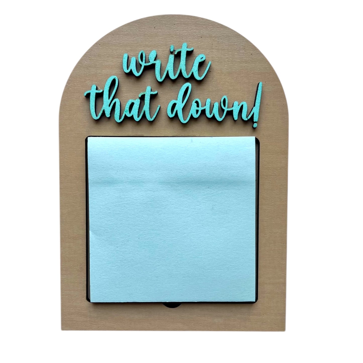 Write That Down Sticky Note Holder