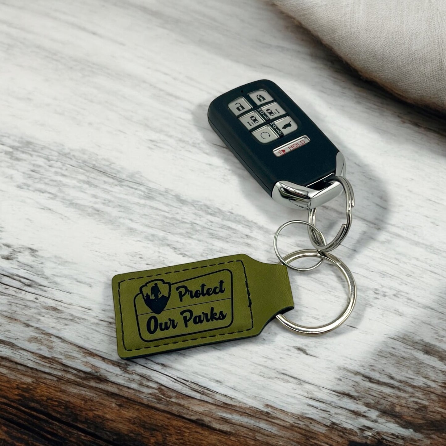 Protect Our Parks Keychain