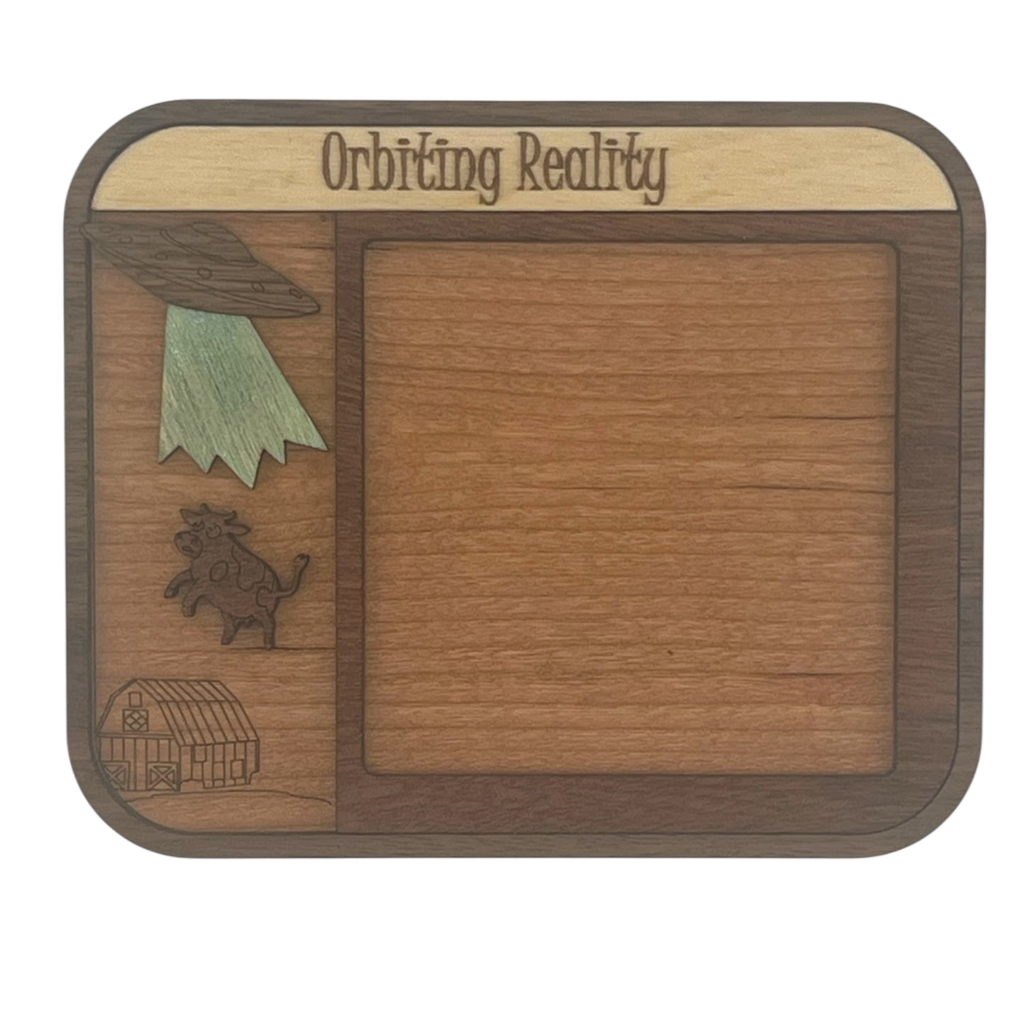 Orbiting Reality Notepad Holder