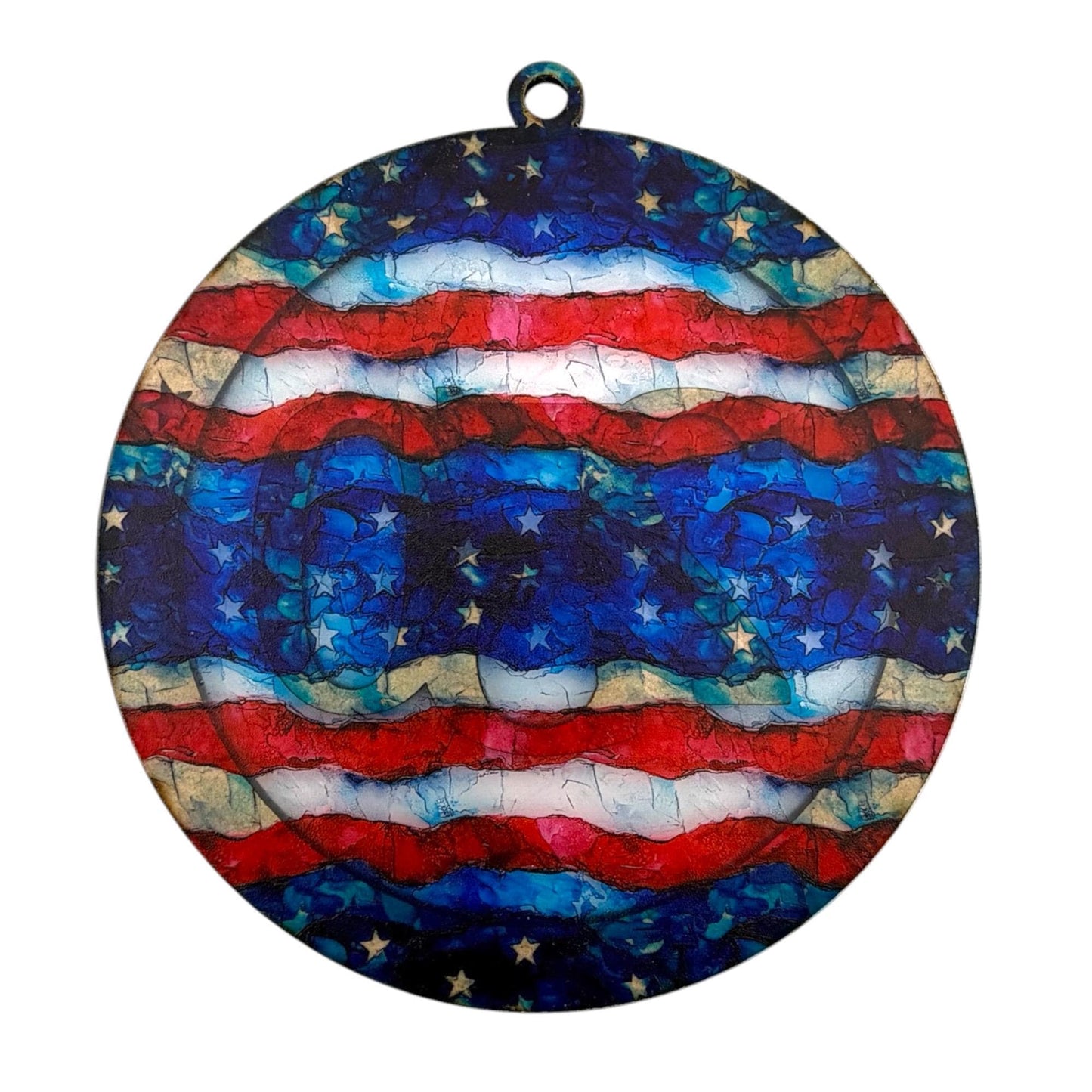 America 250 Patriotic Suncatcher