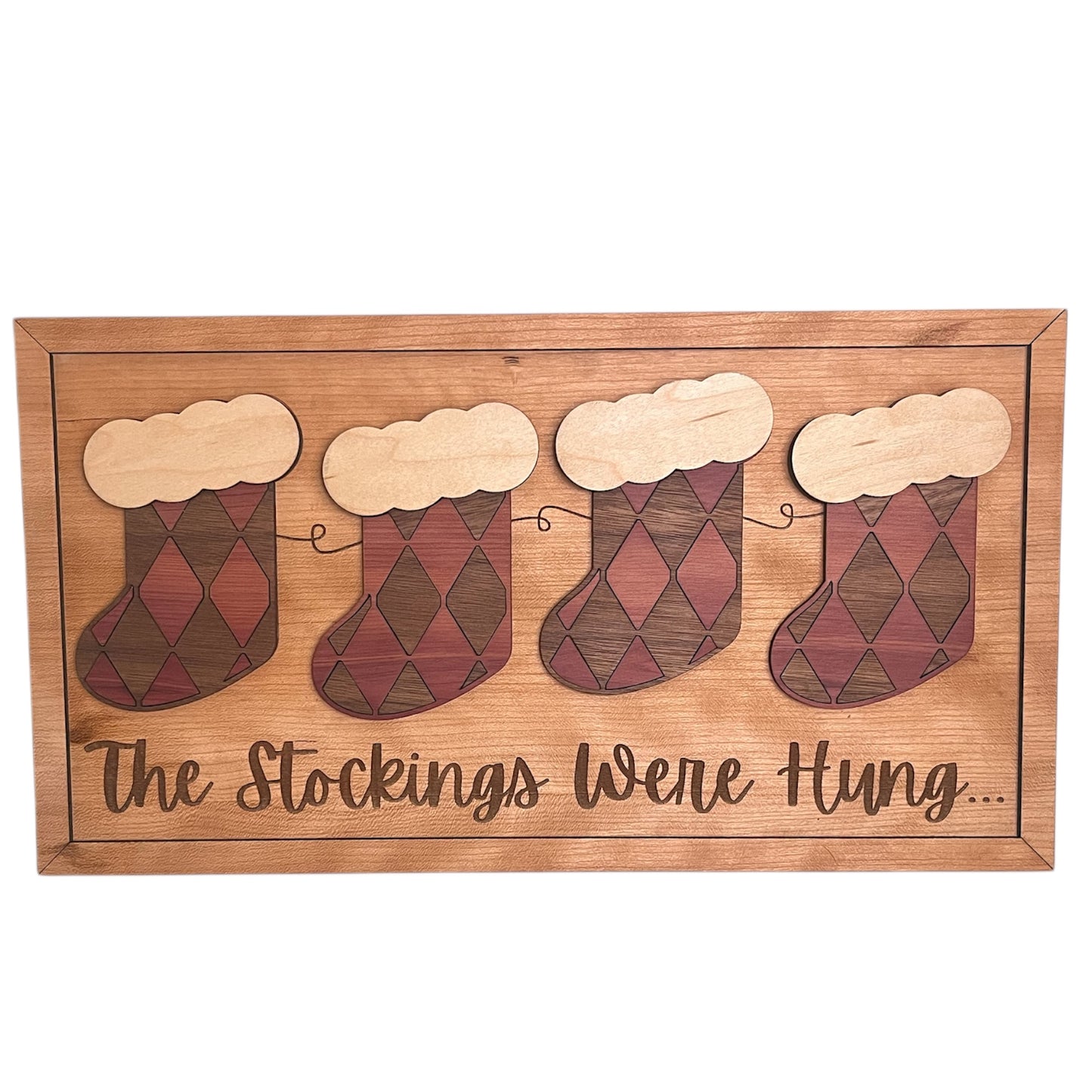 The Stockings Were Hung Wall Art