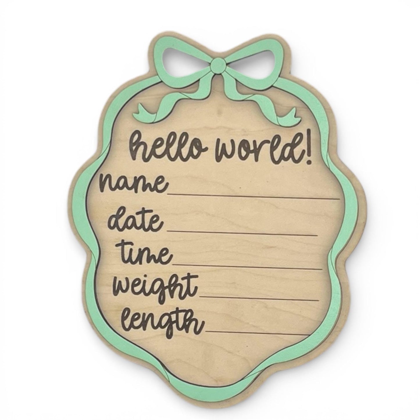 Silly Goose Baby Month Milestone Signs