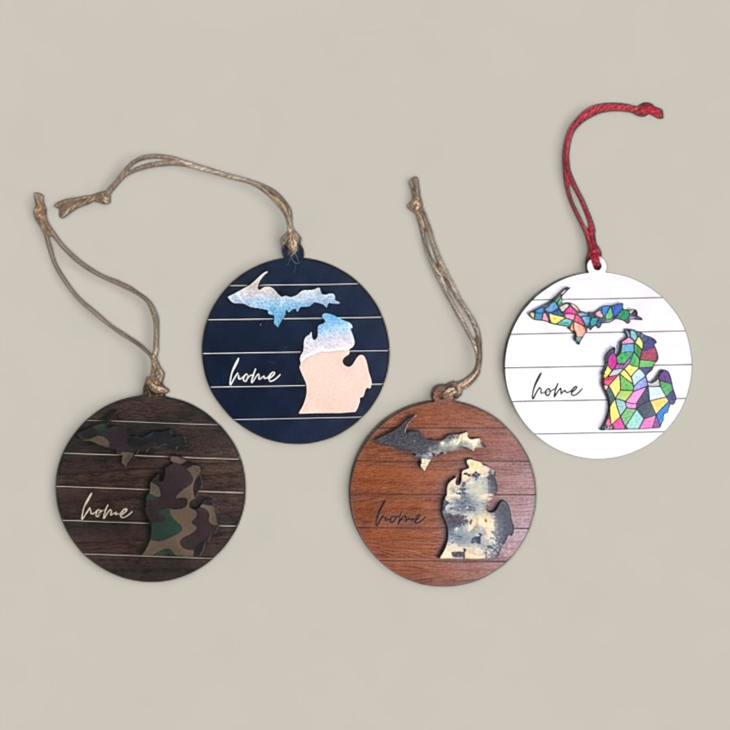 Michigan Home Ornament - Lake Life