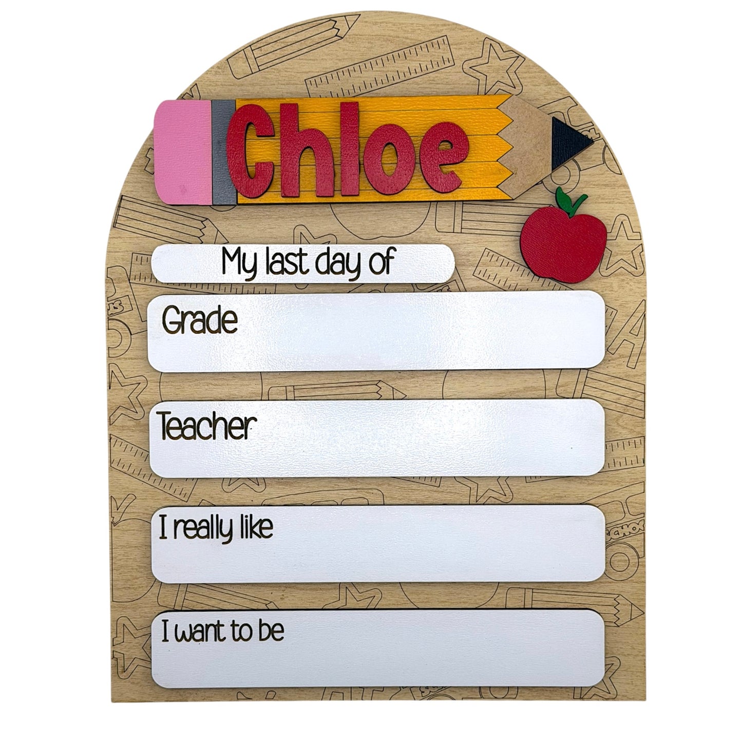 Classic Back To School Board