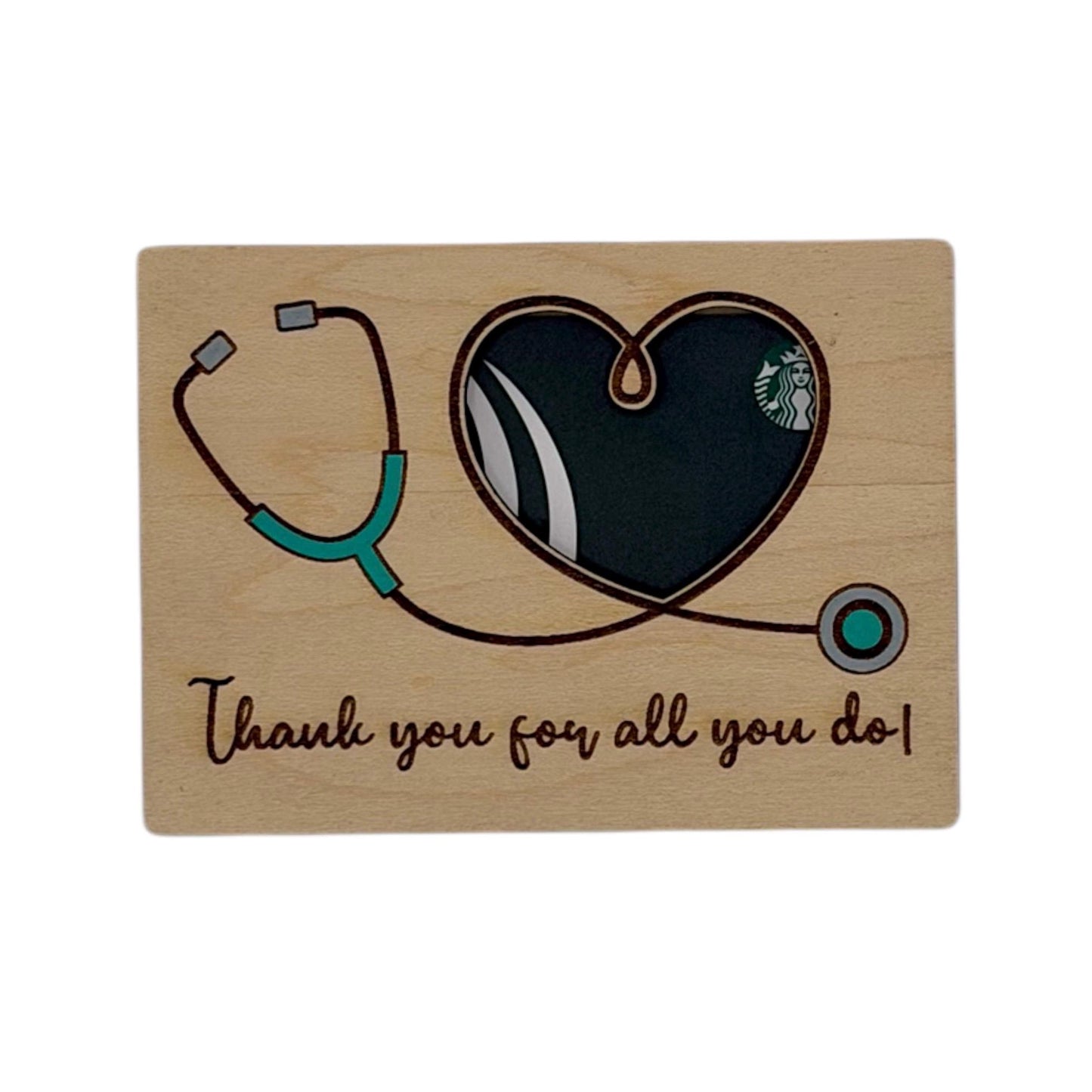 Nurse Medical Professional Thank You Gift Card Holder