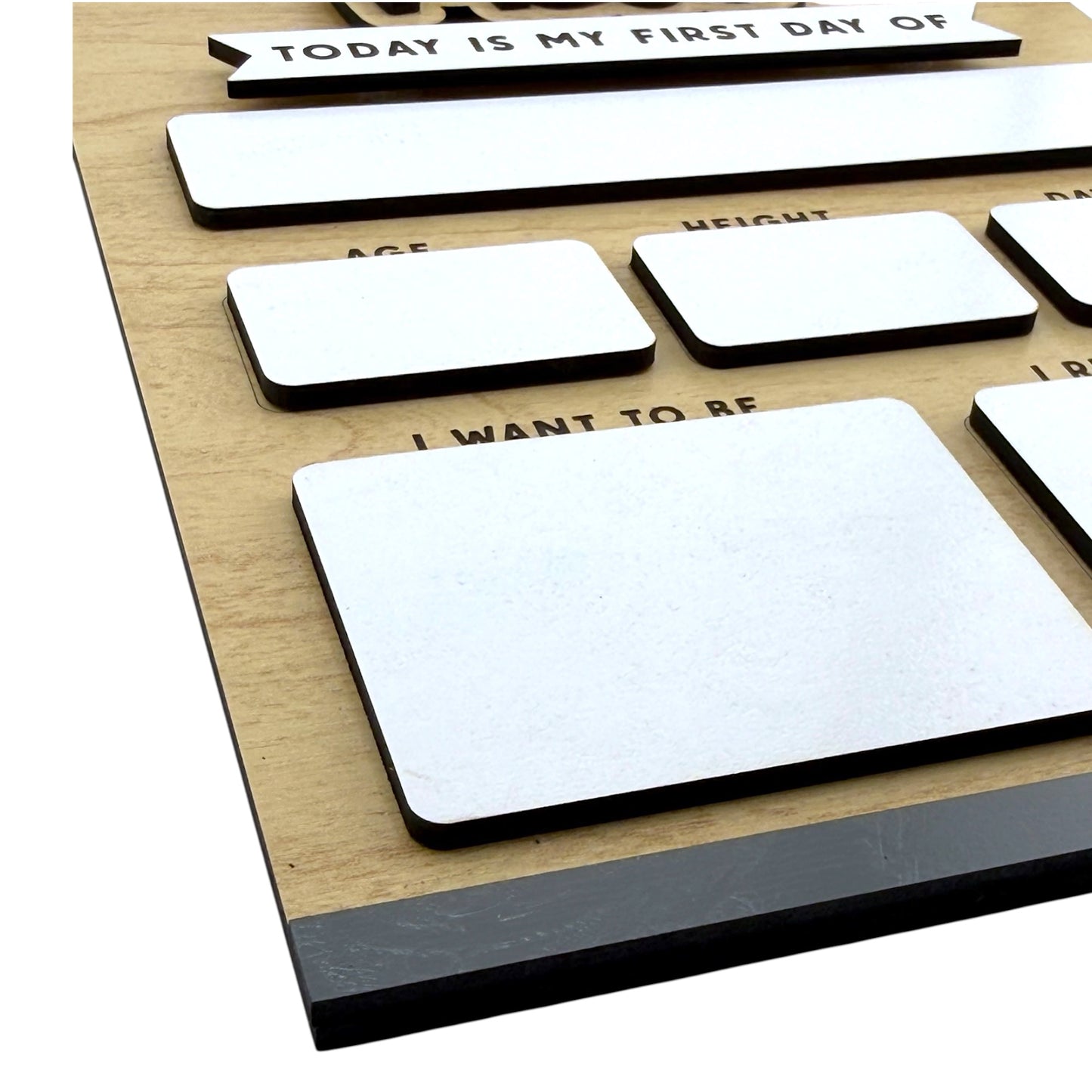 Clipboard Interchangeable Back To School Board