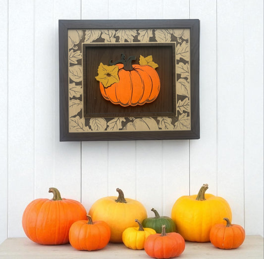 Autumn Pumpkin Wall Decor