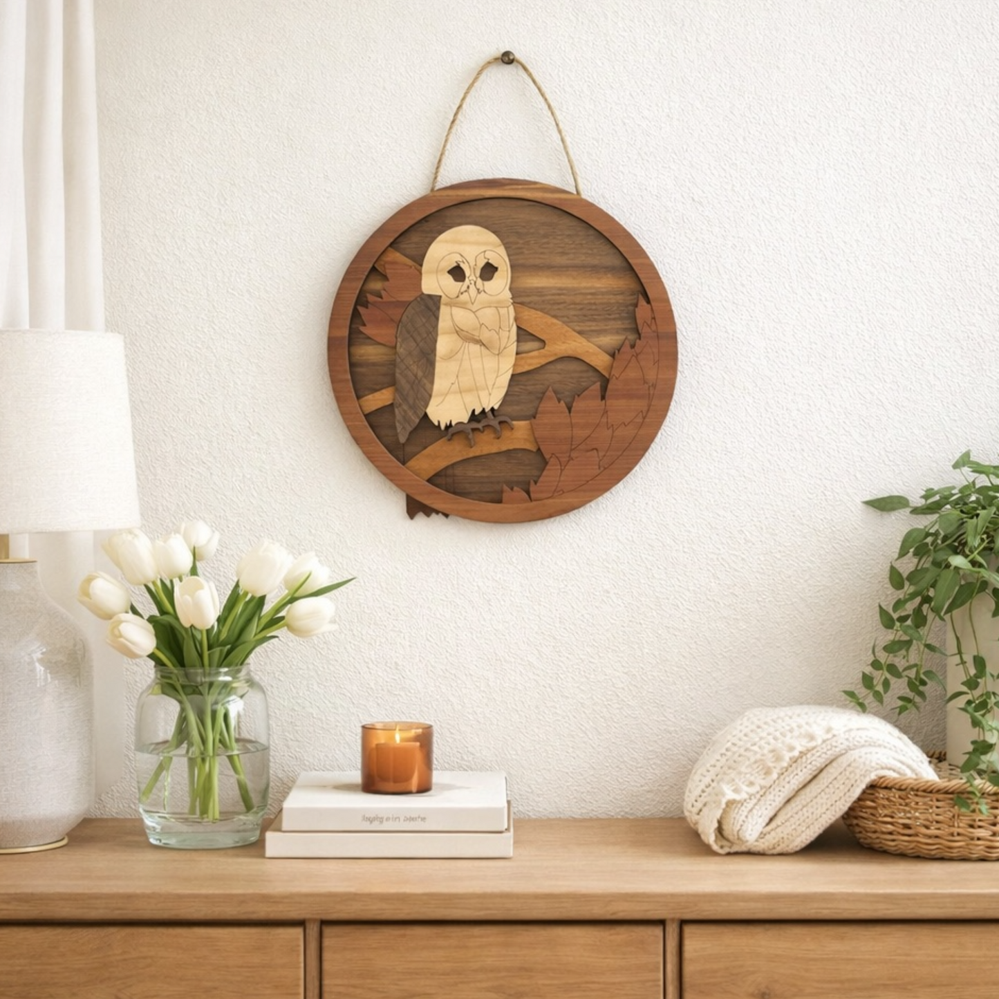 Wise Owl Plaque