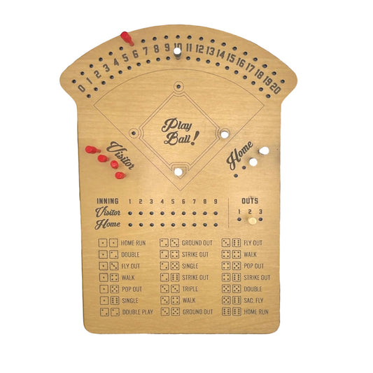 Dice Baseball Game Board