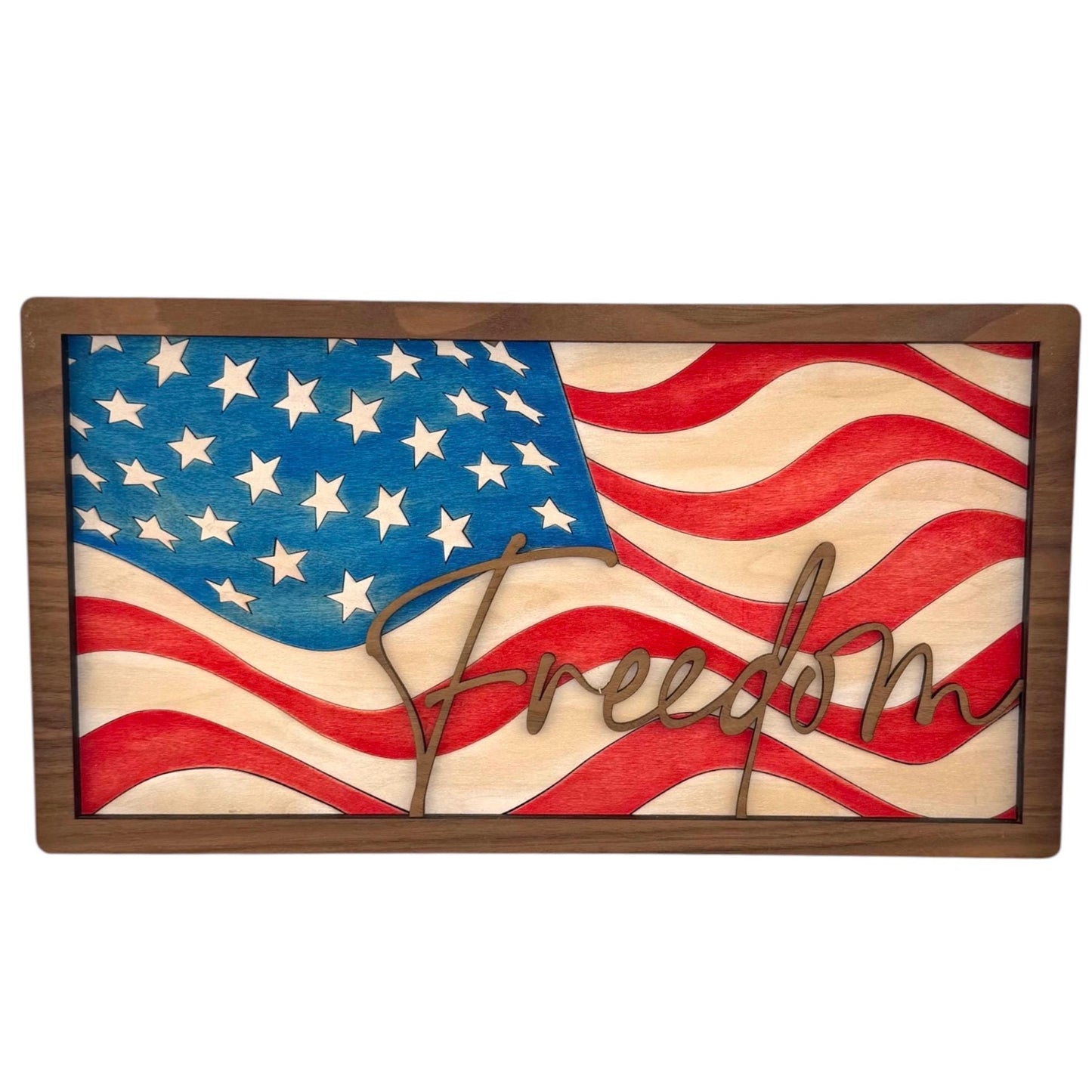 American Flag Freedom Wall Art