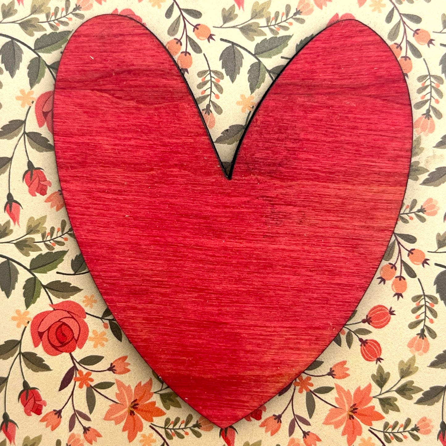 Framed Heart Shelf Sitter