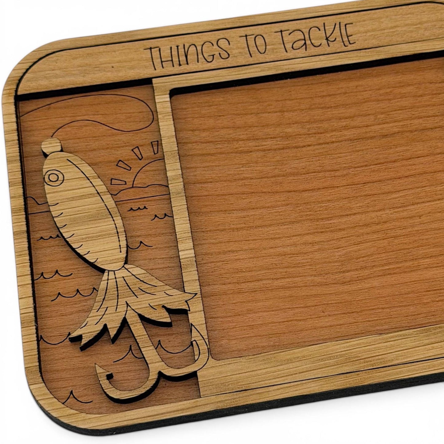 Fishing Themed Sticky Note Pad Holder