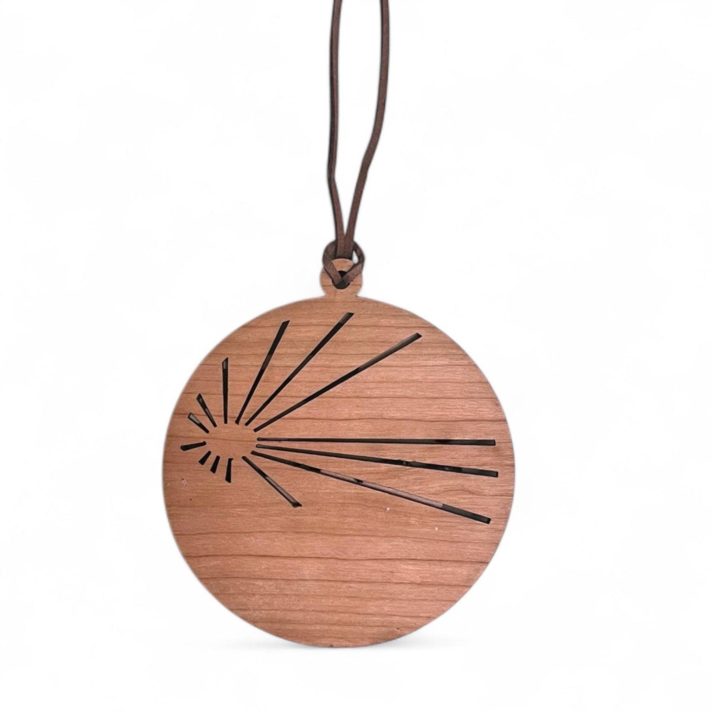 Wild Horses Wooden Ornament – Rustic Western Holiday Decor