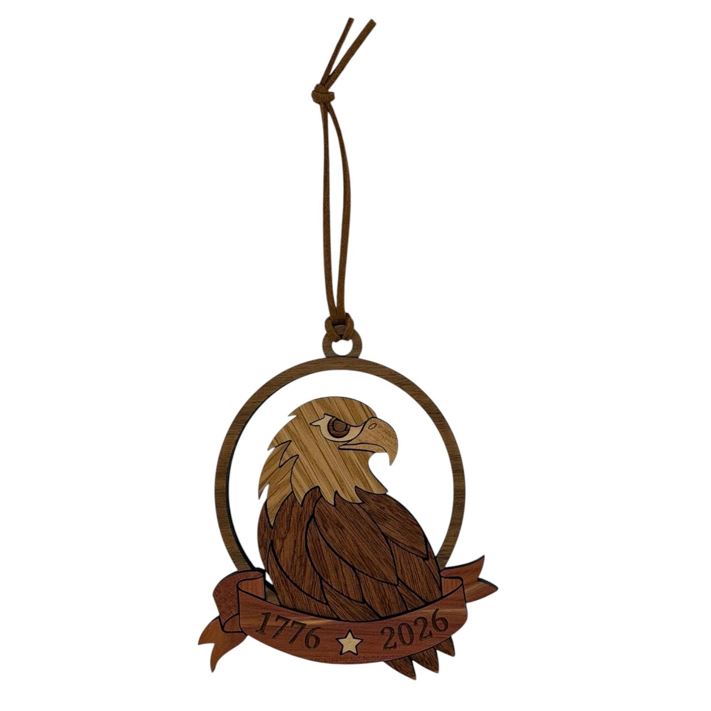 America 250 Bald Eagle Ornament