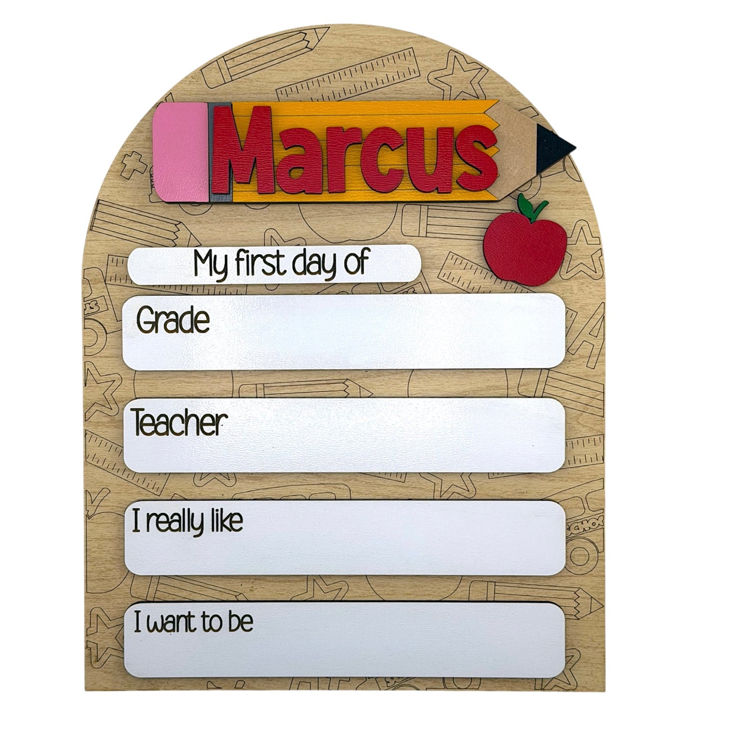 Classic Back To School Board