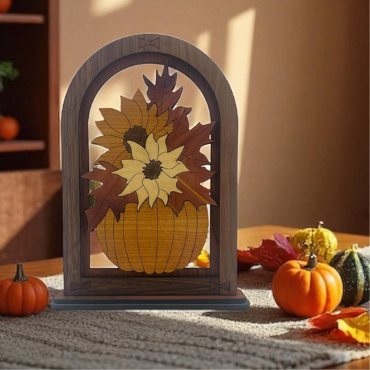 Fall Flowers Table Arch