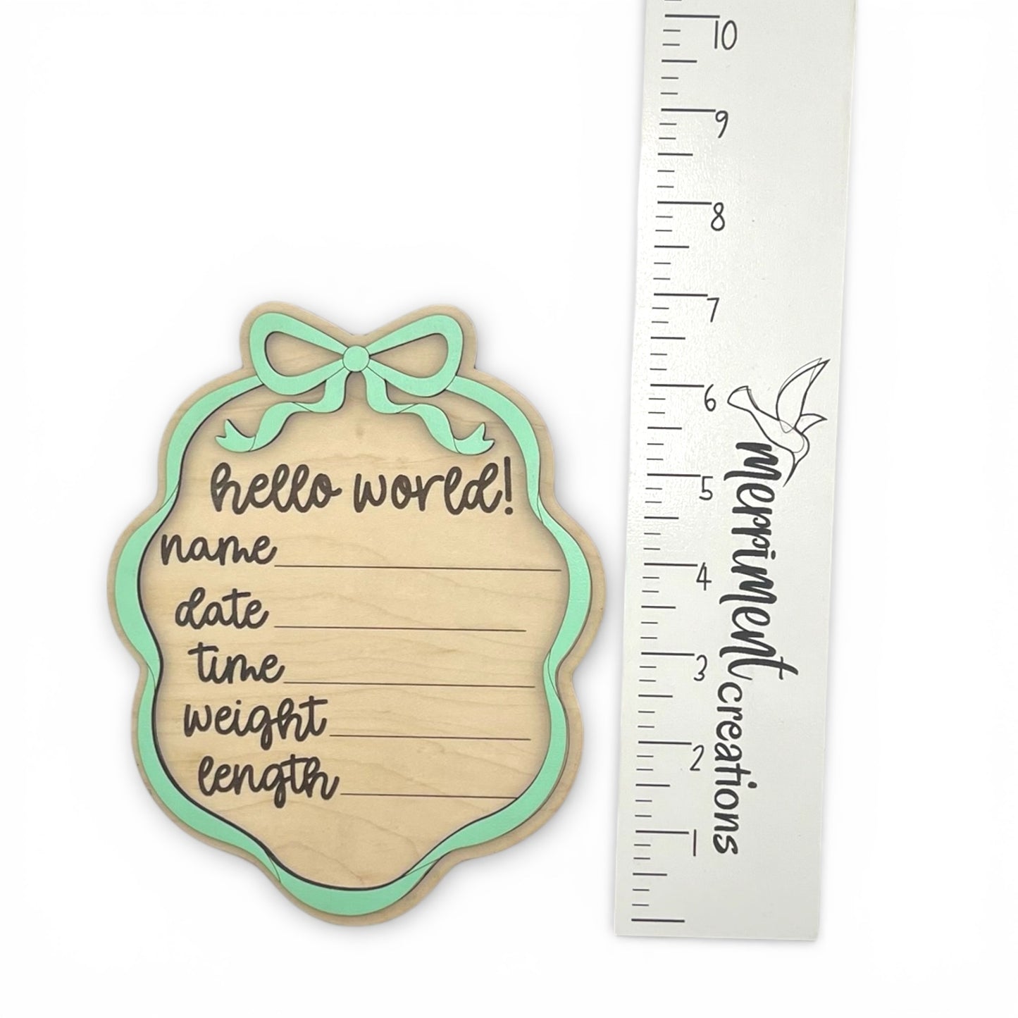 Baby Goose Month Milestone Markers