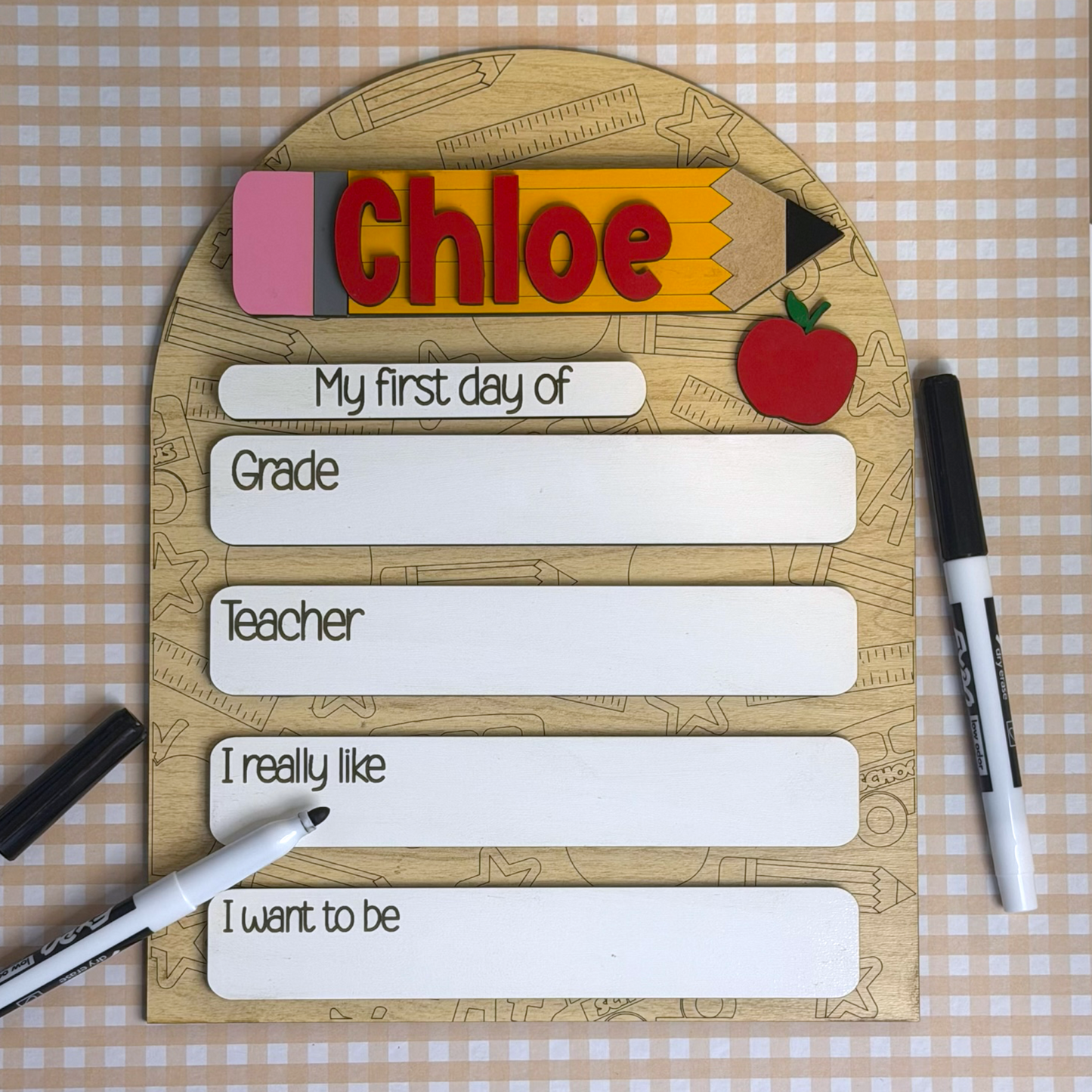Classic Back To School Board