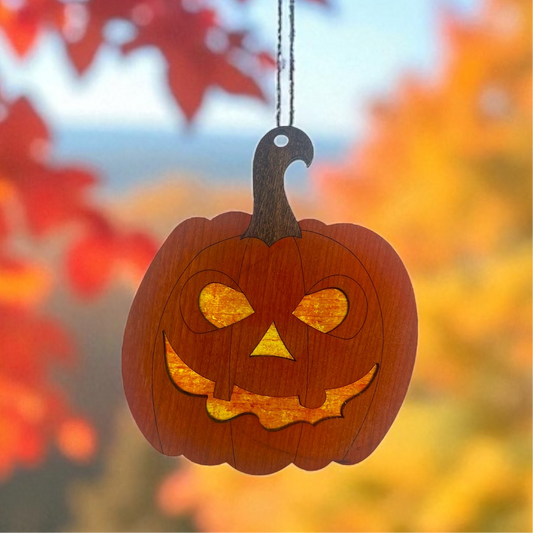 Jack O’ Lantern Suncatcher