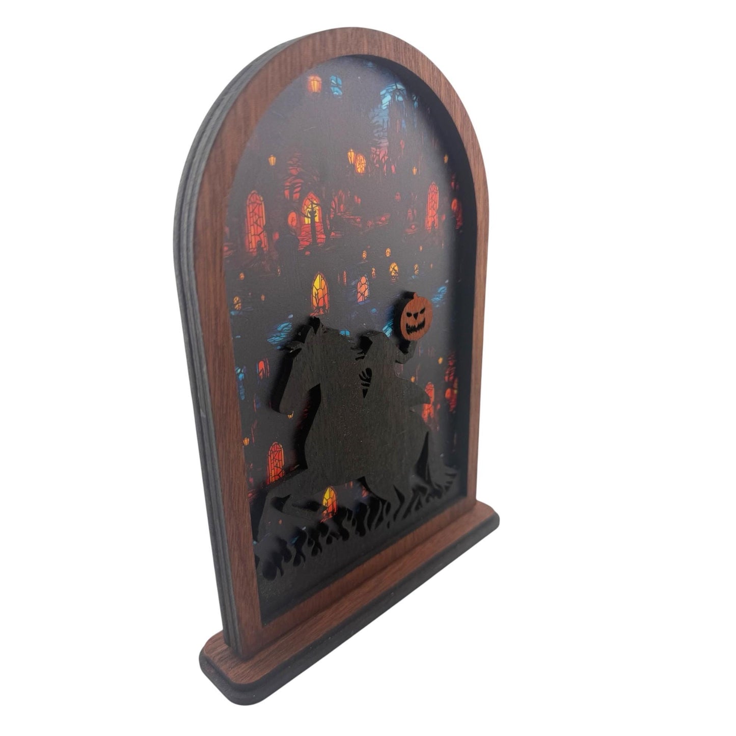 Headless Horseman Shelf Sitter | Spooky Decor