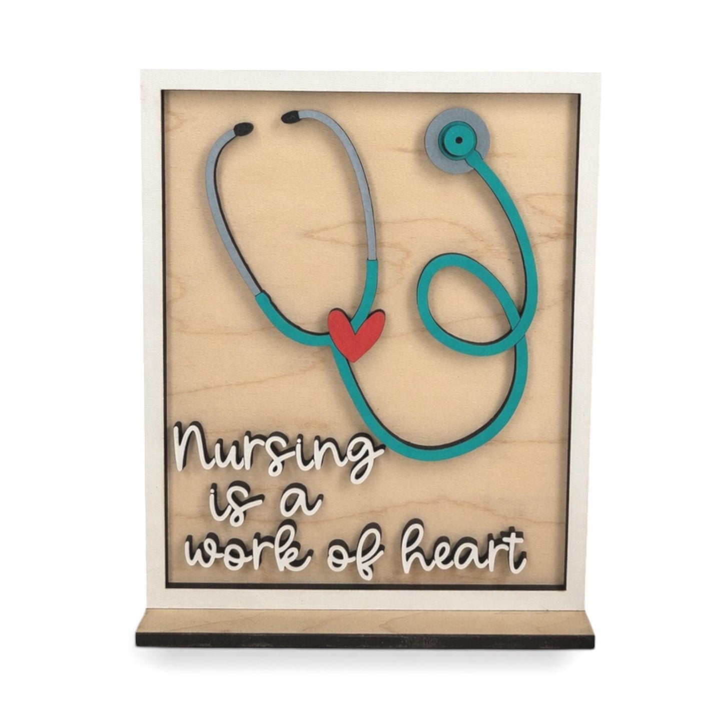 Handmade Nurse Appreciation Desk Sign