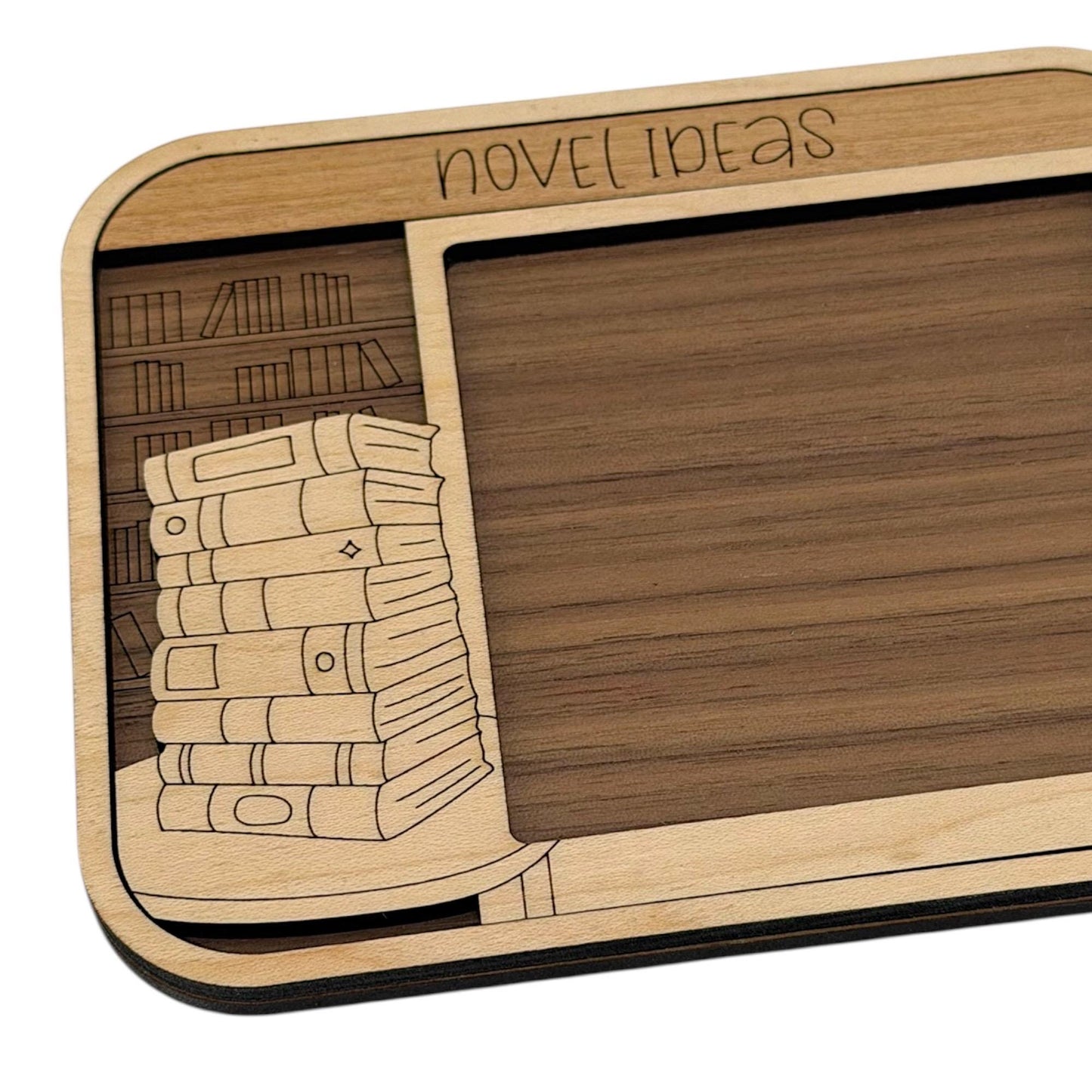 Book Lovers Notepad Holder