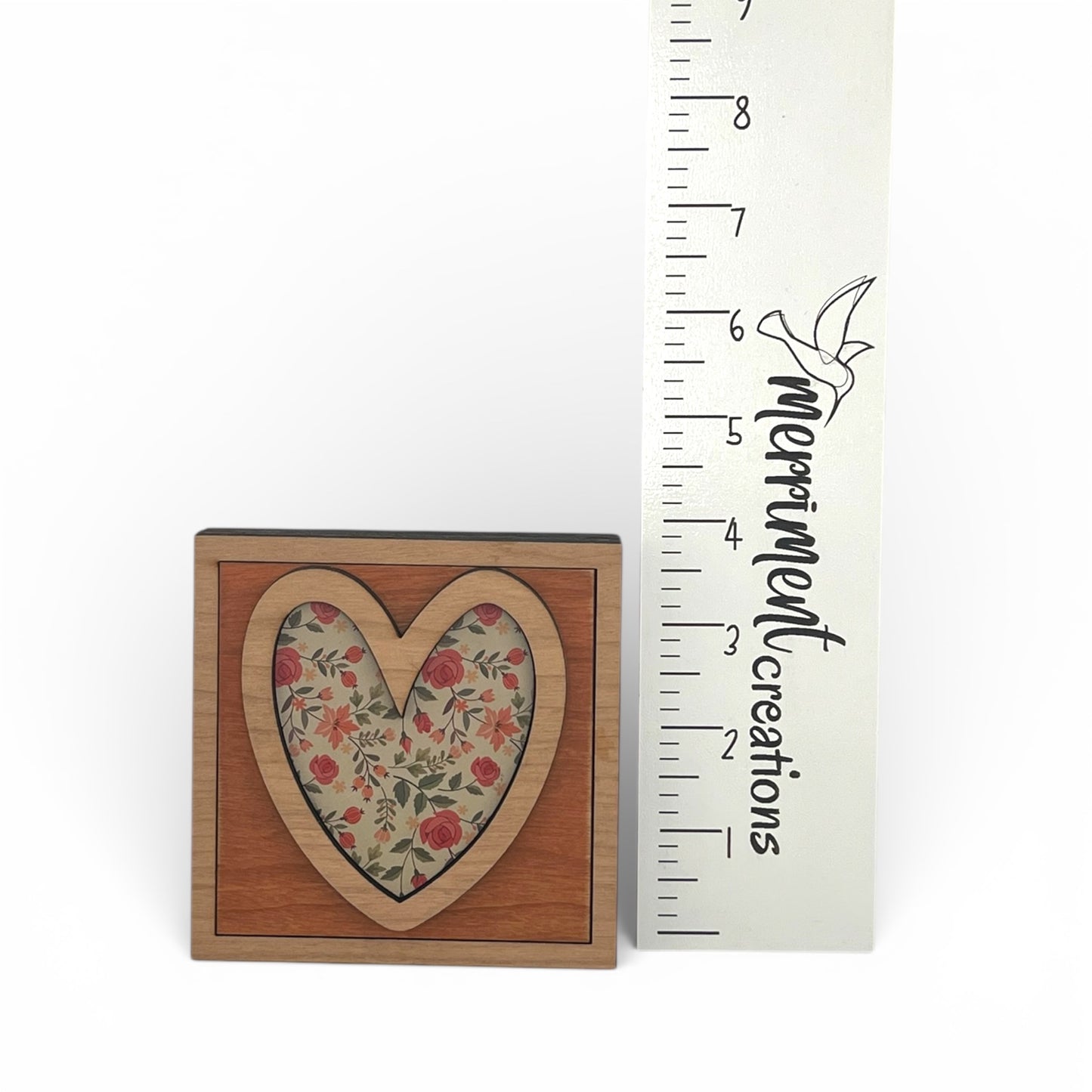 Neutral  Heart Shelf Sitter