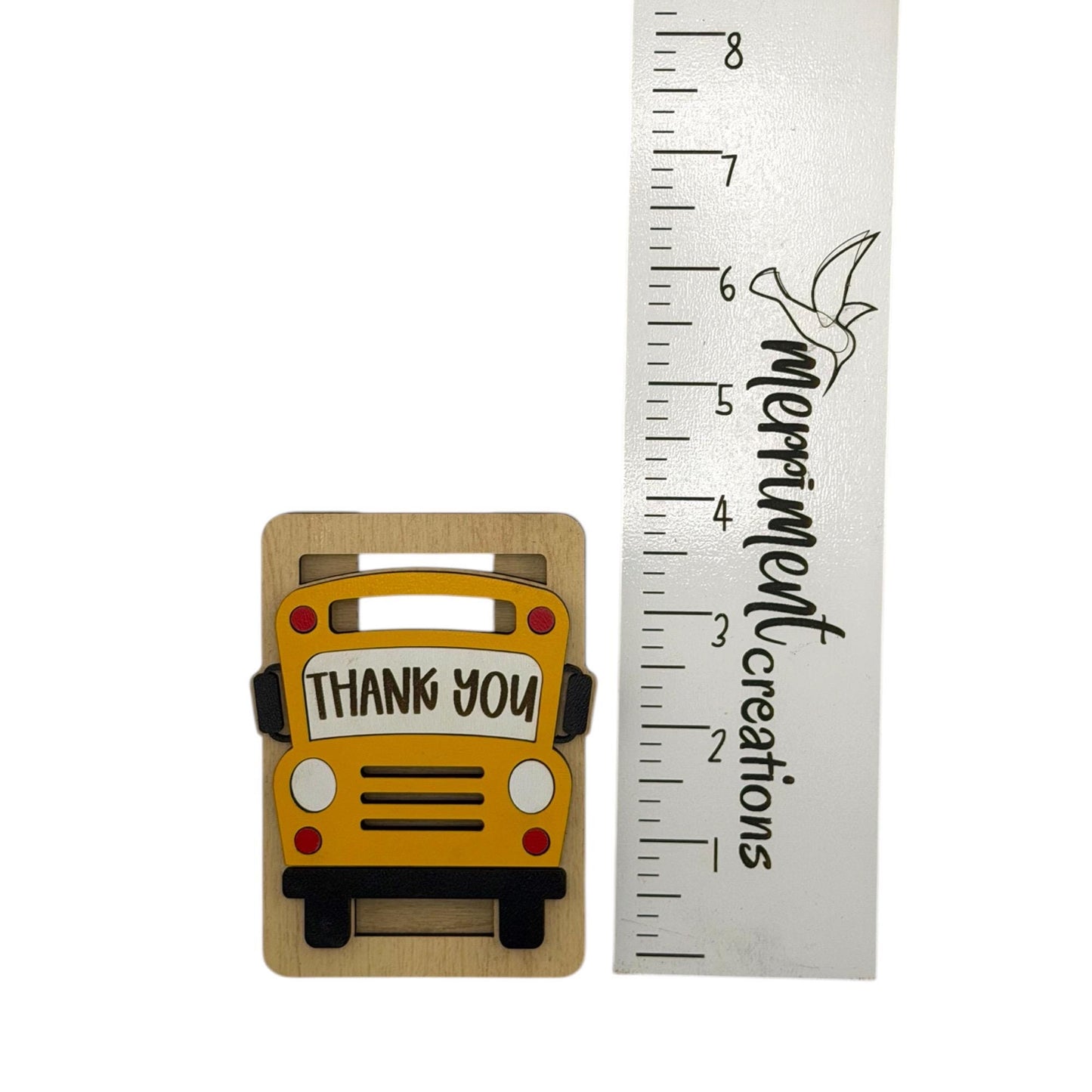 Teacher Bus Driver Thank You Gift Card Holder