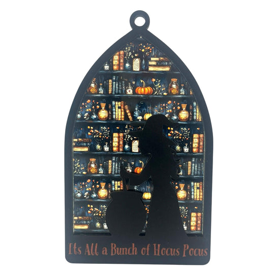 Hocus Pocus Witch Sun Catcher | Witchy Decor