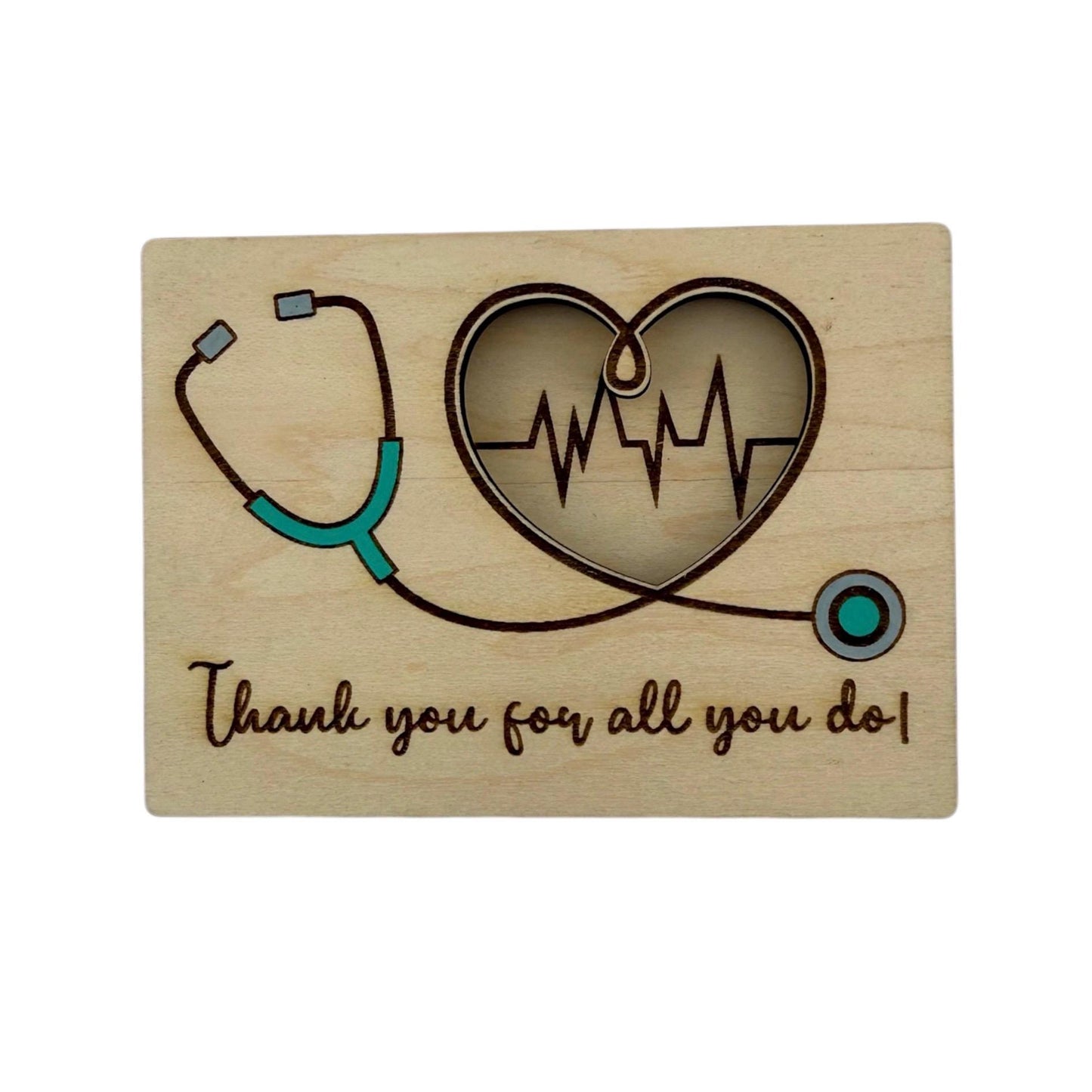 Nurse Medical Professional Thank You Gift Card Holder