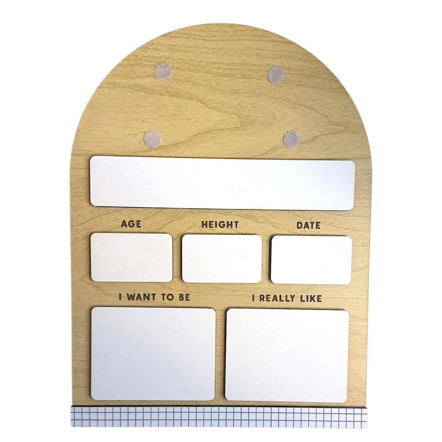 Modern Interchangeable Back To School Board