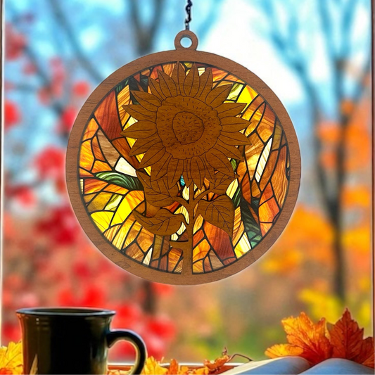 Sunflower Suncatcher