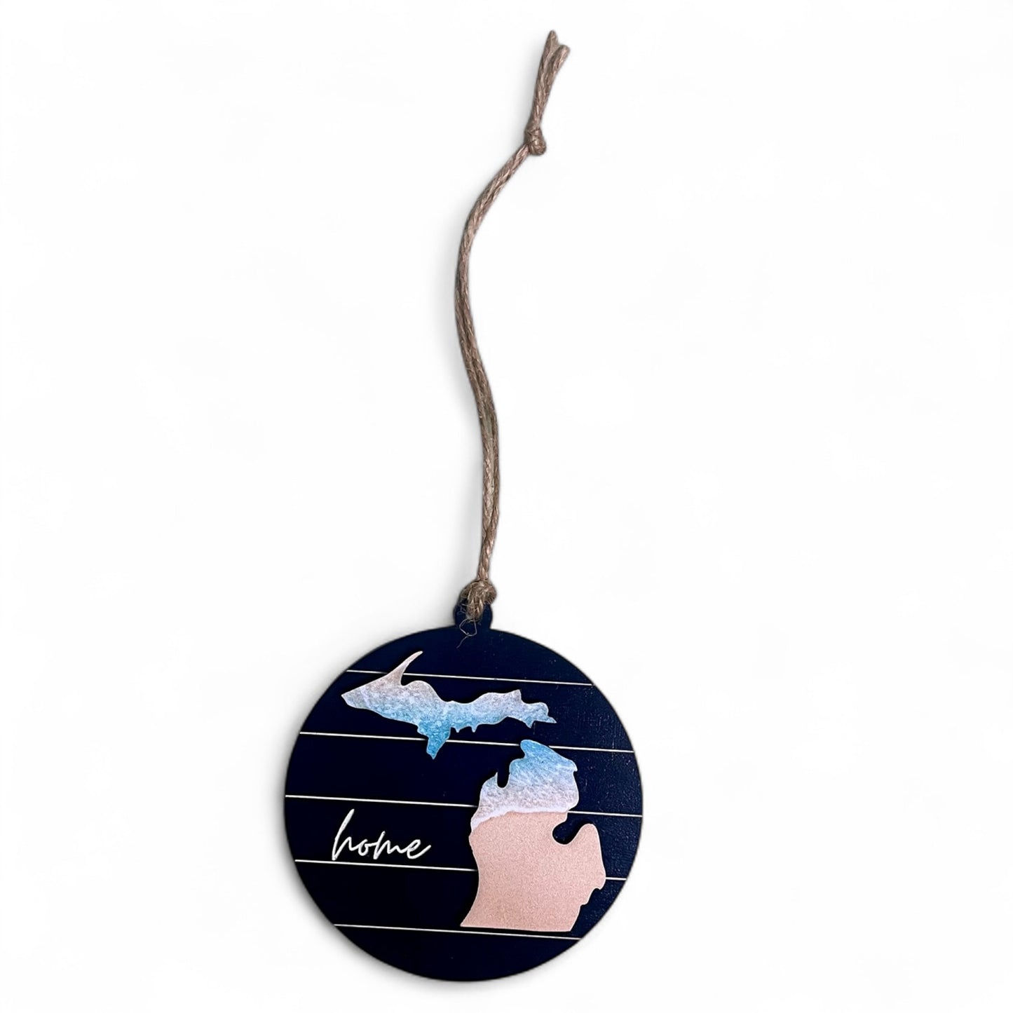 Michigan Home Ornament - Lake Life