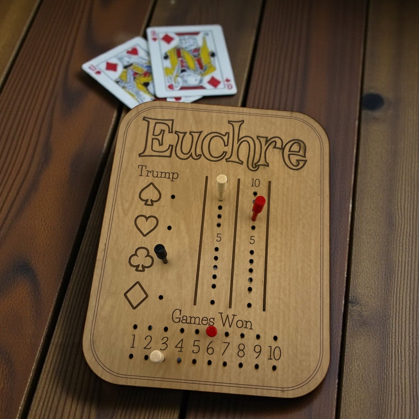 Euchre Score Board