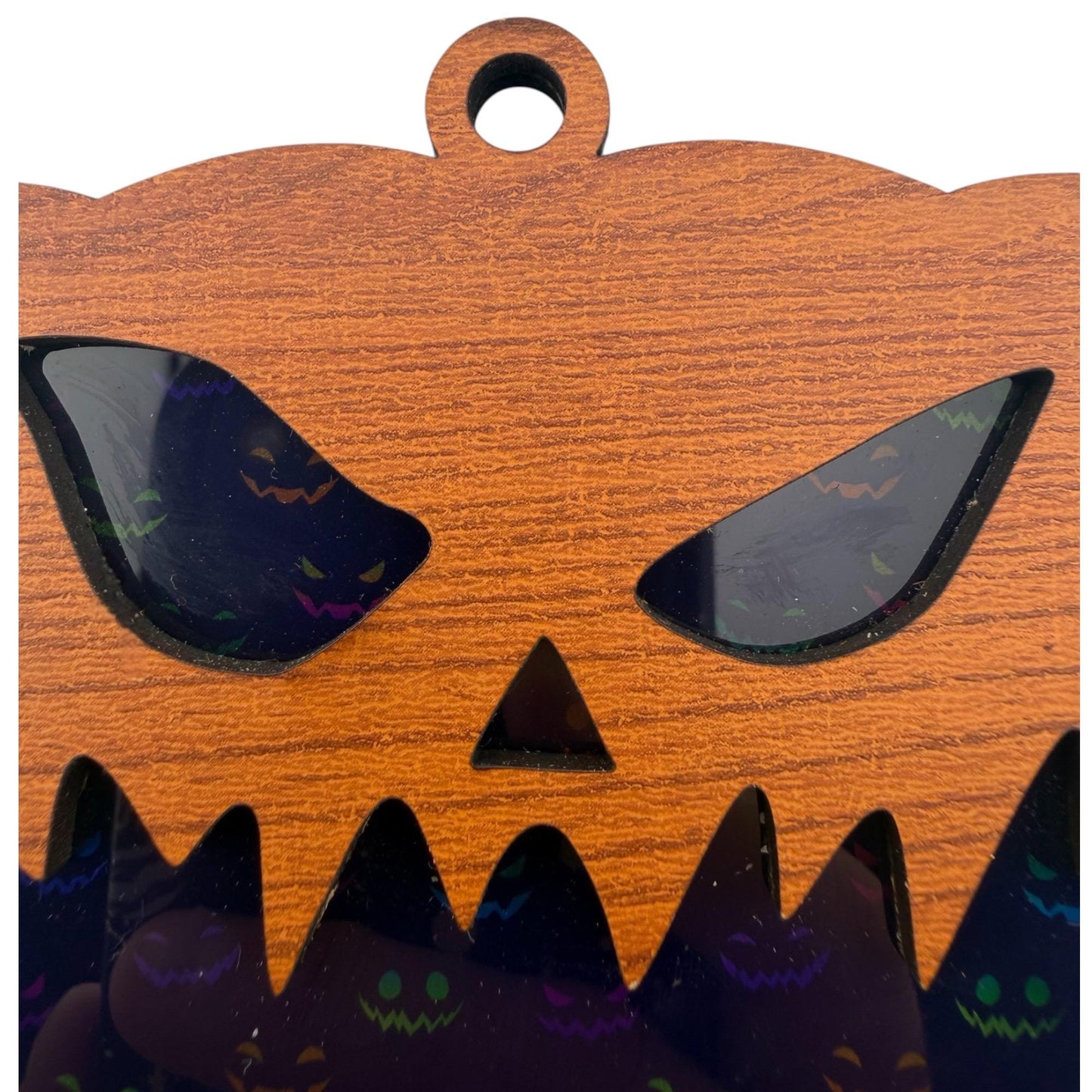 Spooky Jack O Lantern Sun Catcher |  Halloween Window Hanging