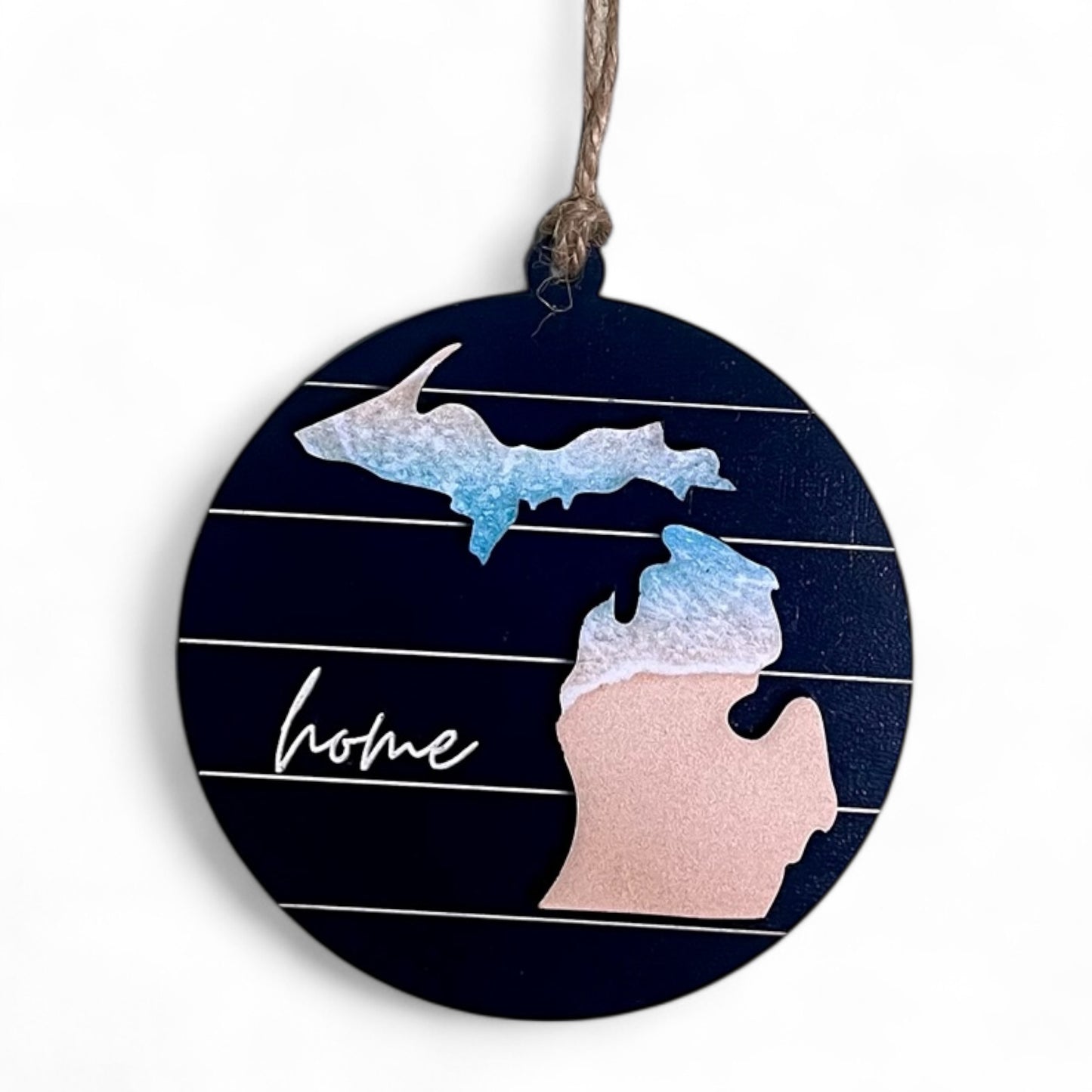 Michigan Home Ornament - Lake Life
