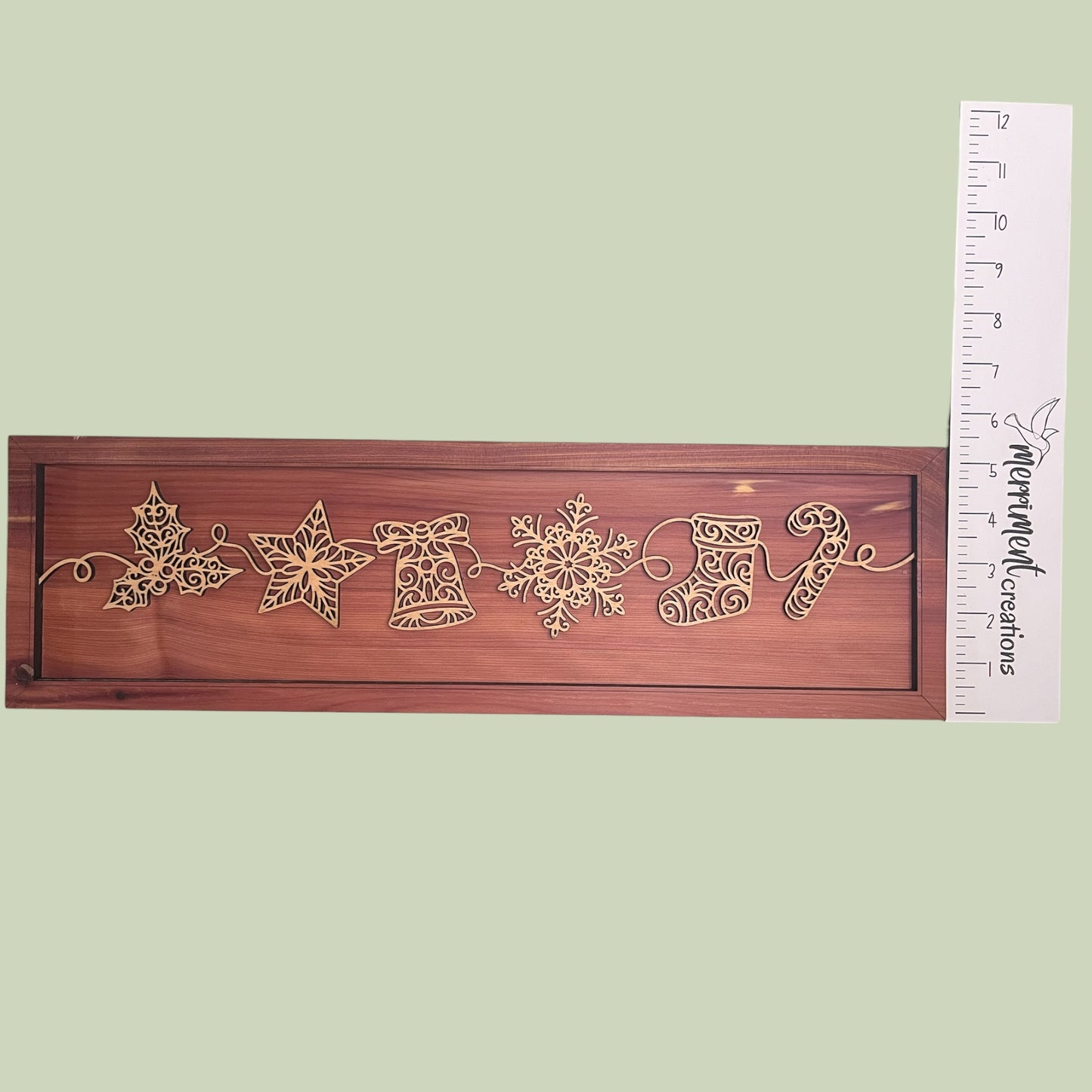 Cedar Holiday Icons Wall Art