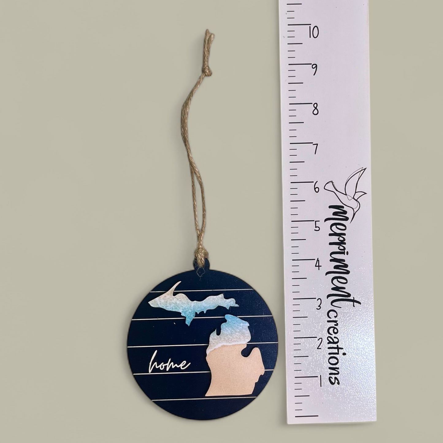 Michigan Home Ornament - Lake Life