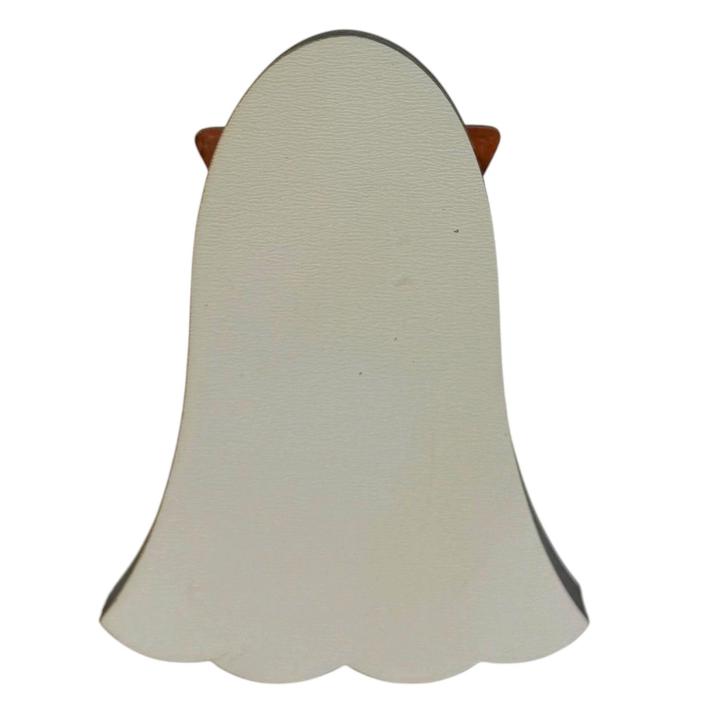 Halloween Ghost Shelf Sitter with Cat-Eye Glasses, Bat, Boo Decorations